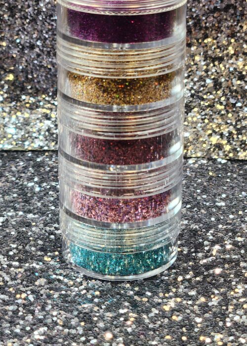 Berry Demure Glitter Stackable